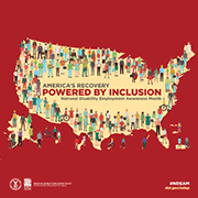 United States map. Powered by Inclusion