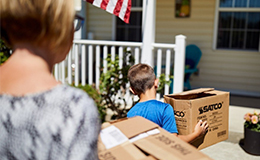 Family moving into new home