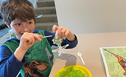 Child at Homeschool