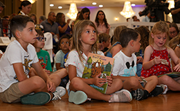 Children at Summer Reading Program