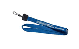 Blue FINRED Lanyard