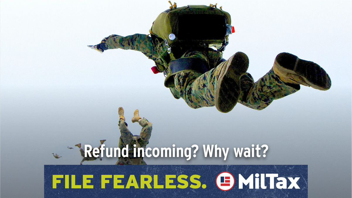🏁 Ready, Set, File! Turn to MilTax and File Fearless