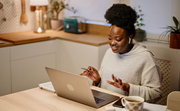 woman on laptop