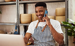 Service Members at event