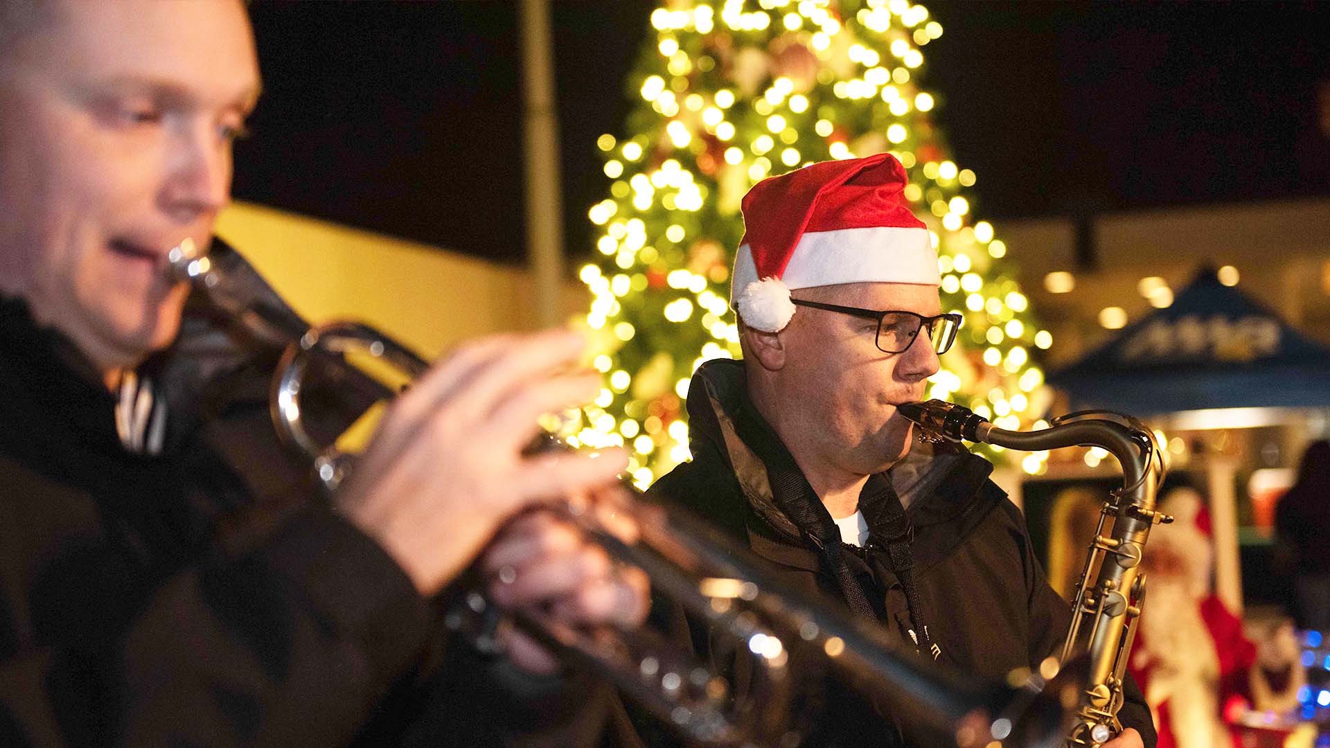 Tree lighting ceremony in Japan