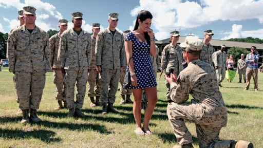 Service member proposing