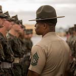 drill master with recruits