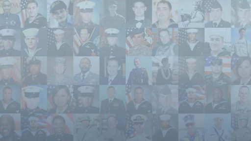 military in lasting tribute