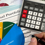 calculator and financial forms