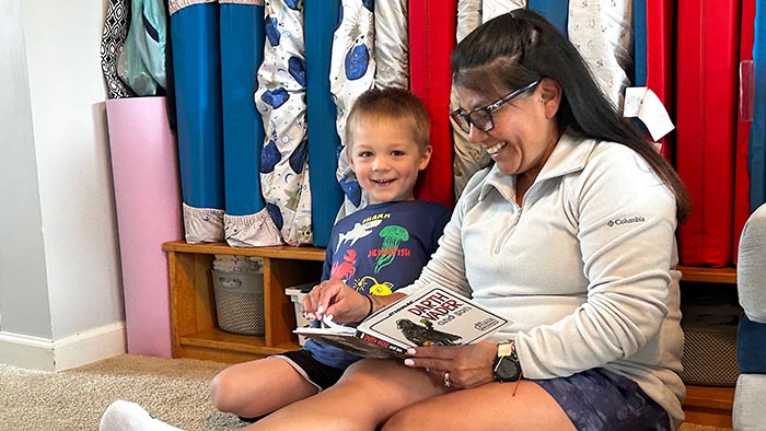 parent and child reading