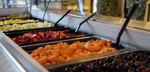 Fruit in a buffet