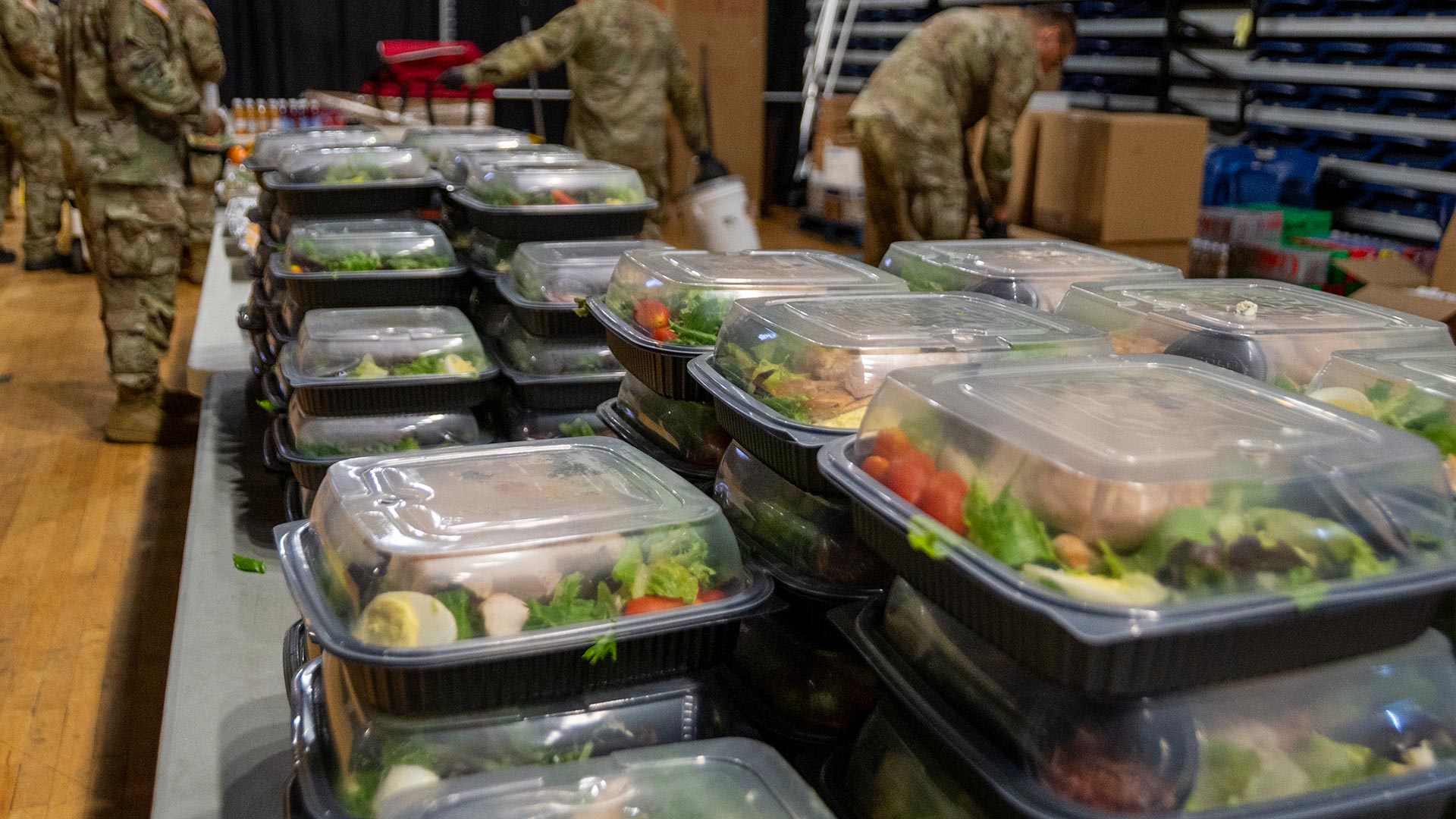boxed meals for force in DC