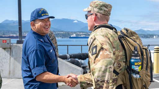 greeting officers for training
