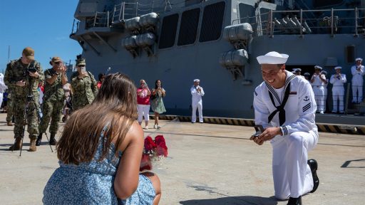 Service member proposing