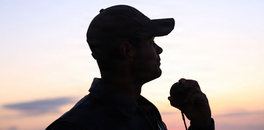 service member on deployment