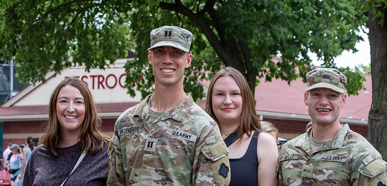 Service members and family