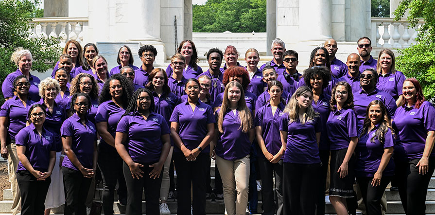 joint service teen council group picture