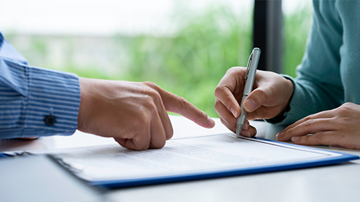 person completing consent form